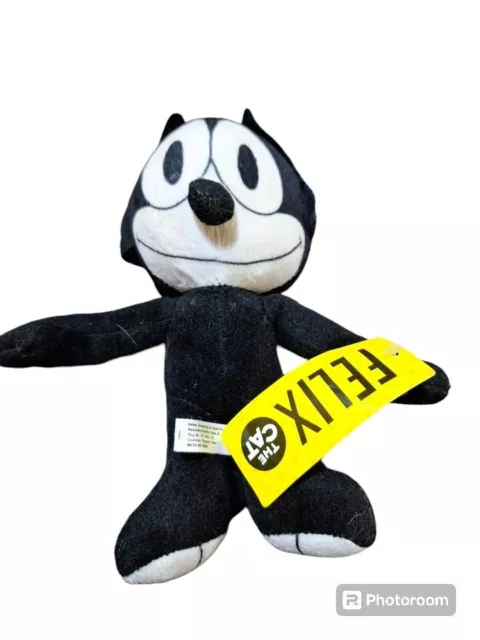 Felix The Cat Plush 8" Dreamworks Animated LLC 2019 Toy Factory Stuffed Animal