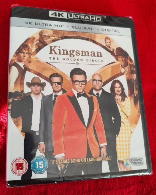 Kingsman The Golden Circle 4K Uhd And Blu Ray New And Sealed Uk Release