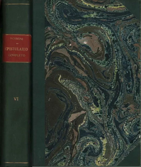 Epistolario completo, Volume VI: 1836-1839 - Antonio Rosmini-Serbati [1905]