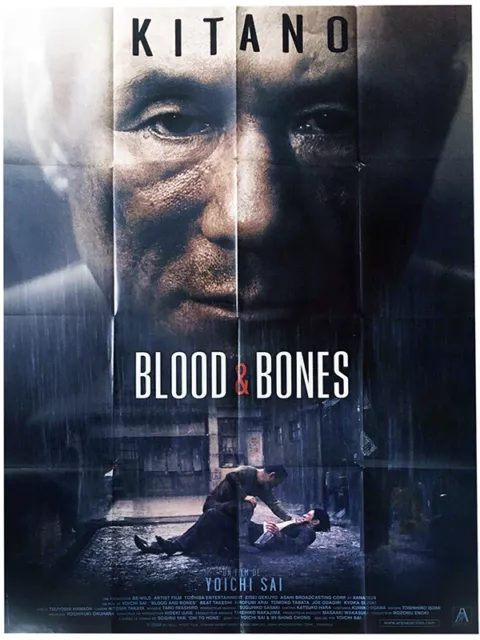 Affiche Pliée 120x160cm BLOOD AND BONES (CHI TO HONE) Takeshi Kitano NEUVE #