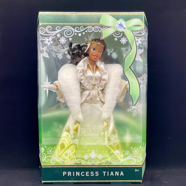 DISNEY PARKS 2024 Holiday Special Edition Doll Tiana The Princess and