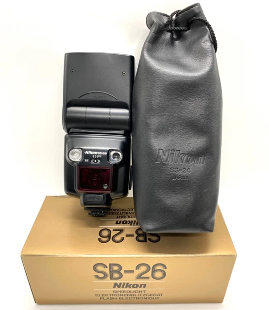 Nikon SPEEDLIGHT SB-26 Shoe Mount Flash Fot Nikon Film Camera Made in Japan(JP)