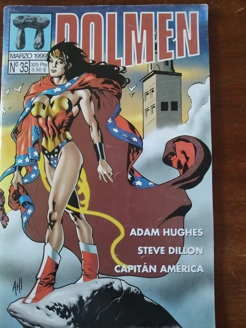 Dolmen 35 Adam Hughes Wonder Woman Cover Rare