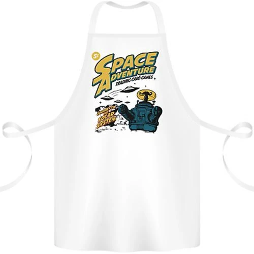 Space Adventure Astronaut Cotton Apron 100% Organic