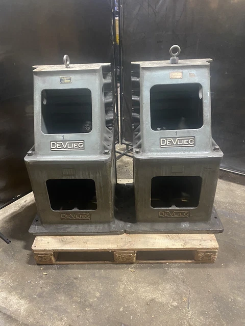 (2)DeVlieg angle plates slotted 20"x40" matched set