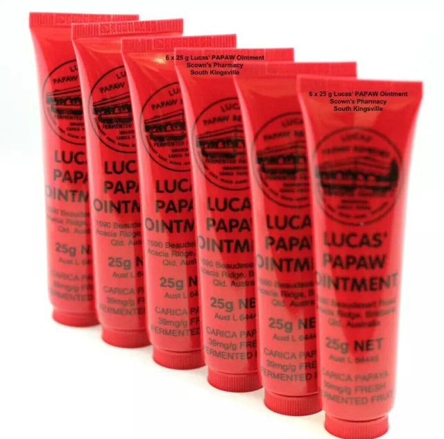 Lucas Papaw Ointment 25g x2 (Double Pack) - Paw Paw Cream