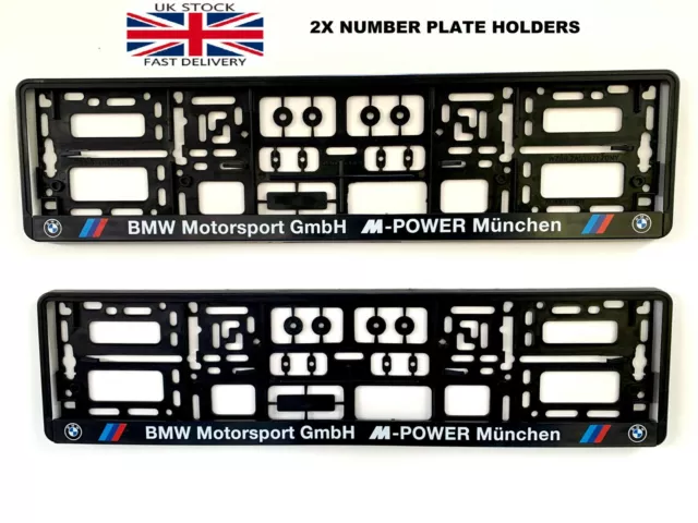 Bmw plate surround discount