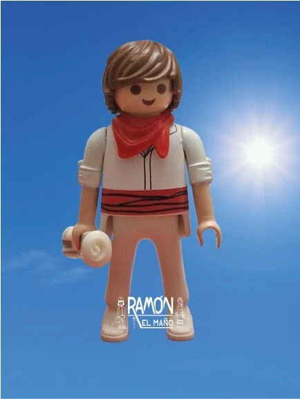 CUSTOM PLAYMOBIL CORREDOR San Fermín sanfermines pamplona navarra