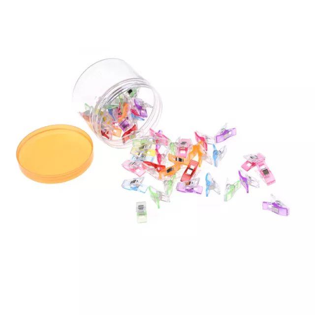 50X Bottles Colourful Wonder Clips Quilters Clips Sewing Quilting Supplies..x 3