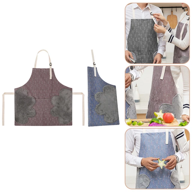2 piezas Accesorios de barbacoa Delantal Disfraz Cosplay Accesorios de café Japonés