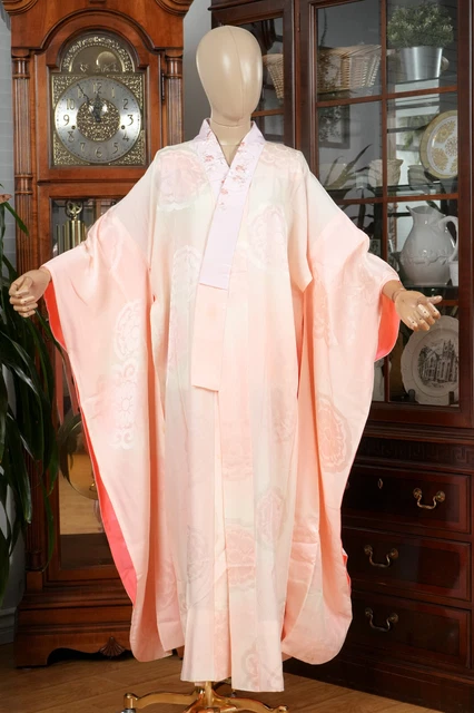 Dear Vanilla Japanese Juban Undergown Women's Kimono Inner Robe Genuine Vintage