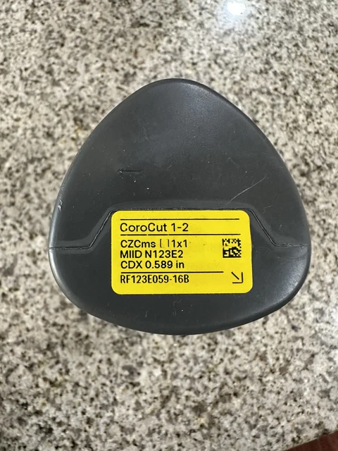 SANDVIK  CoroCut  RF 123E059-168  1-2  Shank  For Parting & Grooving