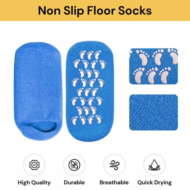 Moisturising Gel Socks Cracked Foot Dry Hard Skin Care Protector Non Slip Socks 3