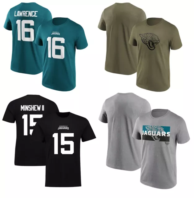 Jacksonville Jaguars NFL T-Shirt Homme Football Américain Fanatics Haut - Neuf