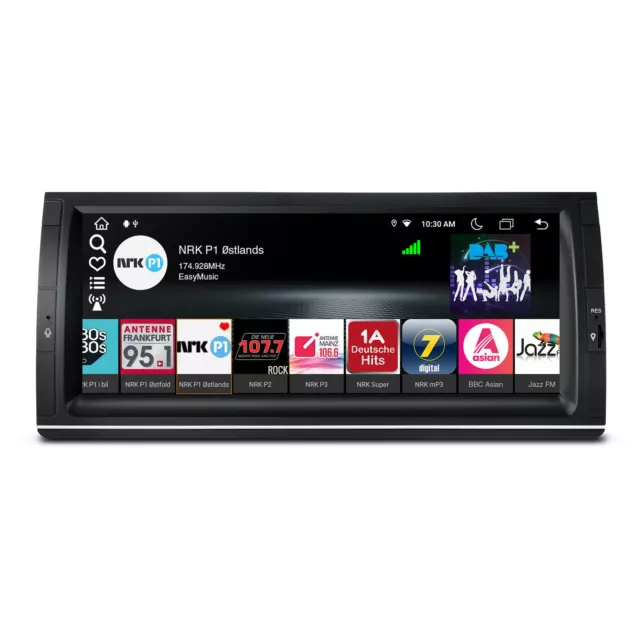 XTRONS Android 13 Autoradio Octa Core 2GB+32GB GPS Navi DSP USB DAB+ FÜR BMW E53