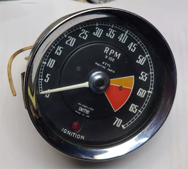 MGB Vintage Smiths Tachometer MG Sprite RVI2401/00