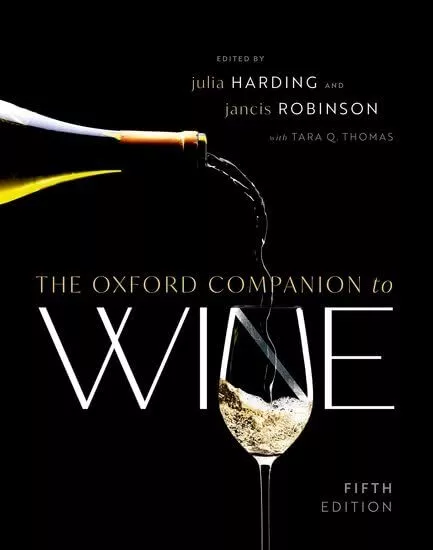 The Oxford Companion to Wine 5th Edition Hardcover 2023 by Julia Harding