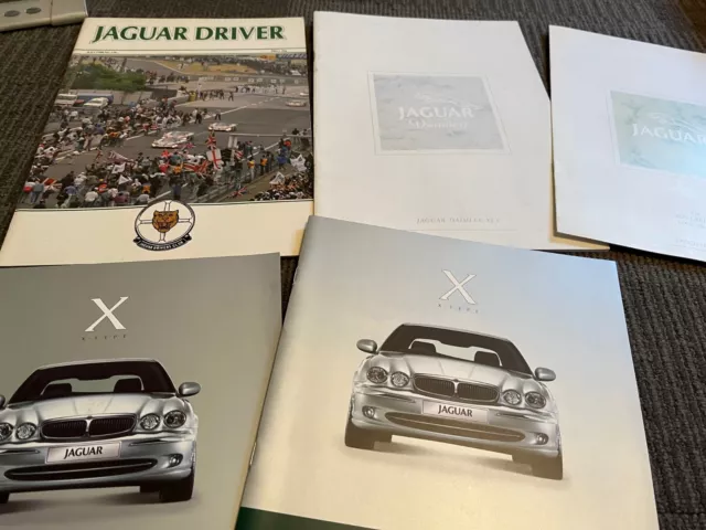 Small Job Lot of Jaguar Brochures & Magazine