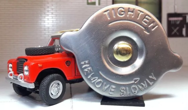 Austin Morris Mini Moke Mga Mgc Jaguar Bouchon Radiateur Inox Non Pression