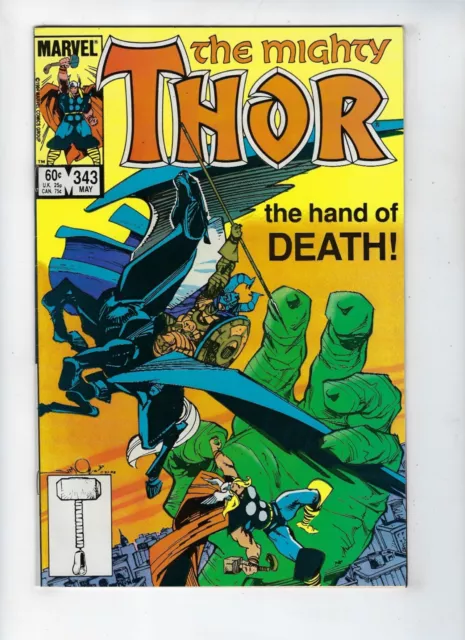Thor # 343 Walter Simonson story/art May 1984 VF+