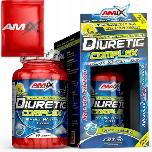 AMIX Diuretic Complex - 90 Caps + Pilulier Cadeau