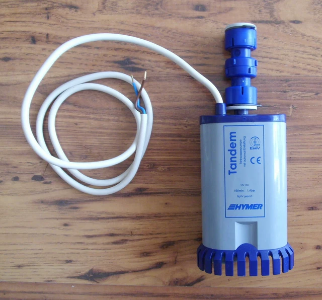 Reich Wasserpumpe 9971821 Reich Tauchpumpe - 3,8 A Speziell Für Hymer, LMC, TEC Handpumpe Wasser Camping