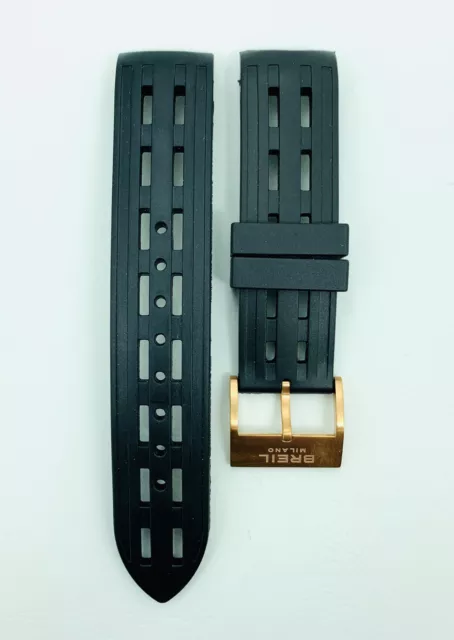 BREIL MILANO WATCH Strap Breil Strap Breil Breil Black Silicon Bw Bw0406 278.05 PicClick