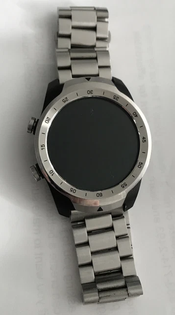 TicWatch Pro Bluetooth Smart Watch  Stainless Steel band Used-Please Read
