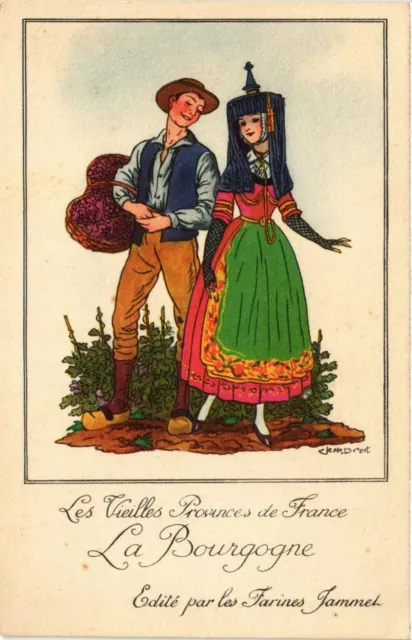 CPA La Bourgogne Les Vieilles Provinces de France FRANCE FOLKLORE (787869)