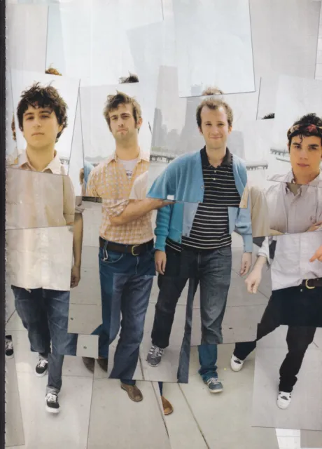 Vampire Weekend, 2008 Photo Shoot - A4 Mini Press Poster/Magazine Clipping