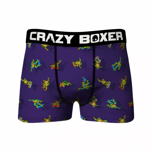 Crazy Boxers Teenage Mutant Ninja Turtles Characters Boxer Briefs Purple