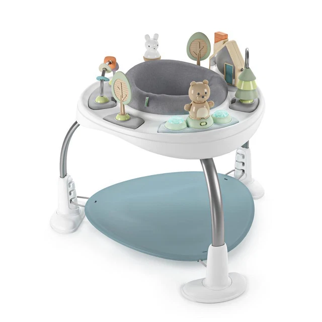 Ingenuity Spring & Sprout 2-in-1 Activity Jumper & Table