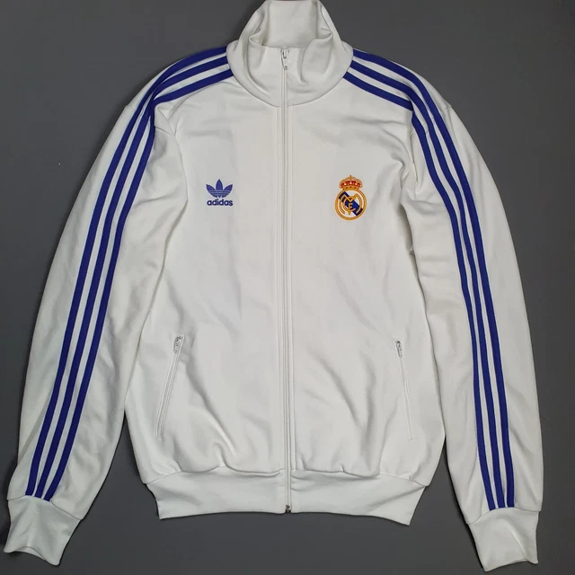 Giacca top tuta a trefolio Real Madrid Adidas Originals taglia media 2007