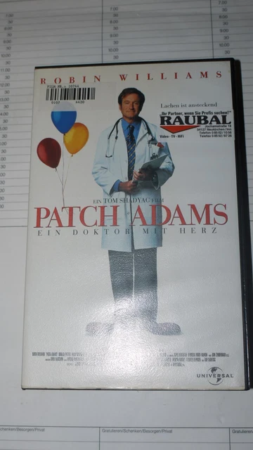 PATCH ADAMS ROBIN Williams VHS VIDEO Kassette EUR 1,00 - PicClick FR