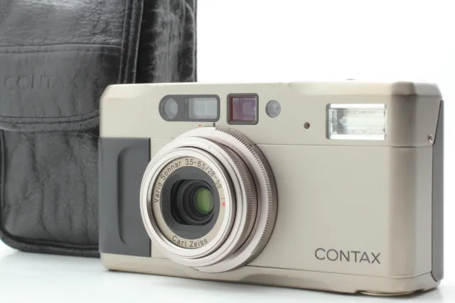 [Near MINT W/Case ] Contax TVS II Point & Shoot 35mm Film Camera From JAPAN