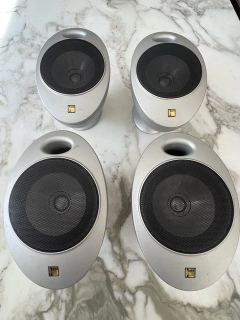 4 X KEF Speaker Egg Hts2001 Hts 2001 Sp3375 Satellite Home Theatre