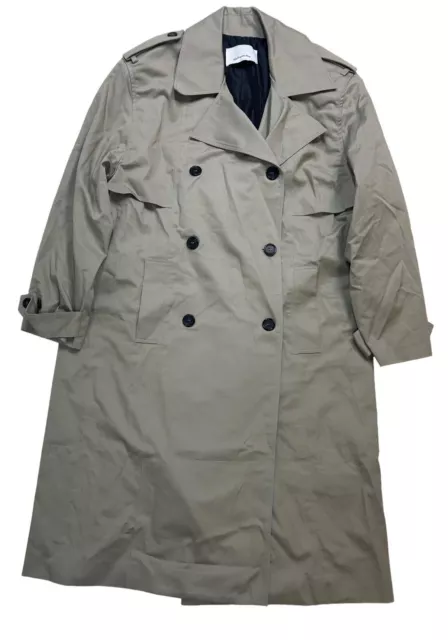 THE FRANKIE SHOP Eugen Grey Trenchcoat M/L NEW RRP 425