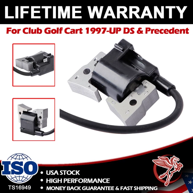 CLUB CAR IGNITION Coil And Ignitor Gas For Club Golf Cart 1997up DS