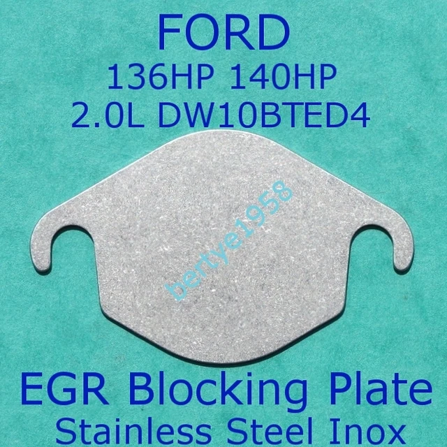 EGR VALVE BLANK Plate Ford 2.0 TDCi CMax SMax Galaxy Focus Kuga, MK4