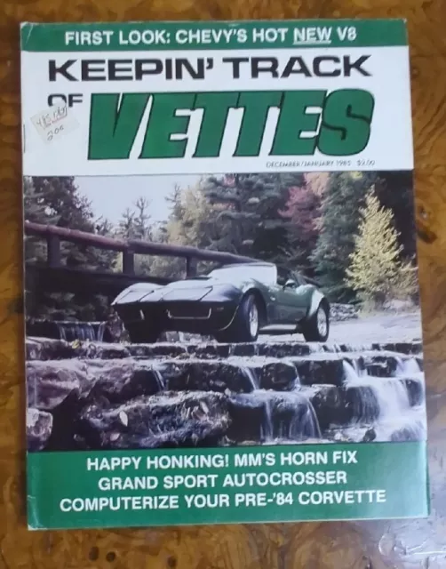 Keepin' Track Of Vettes Magazine  Back Issue Lot Of 2 1985 Corvettes 3