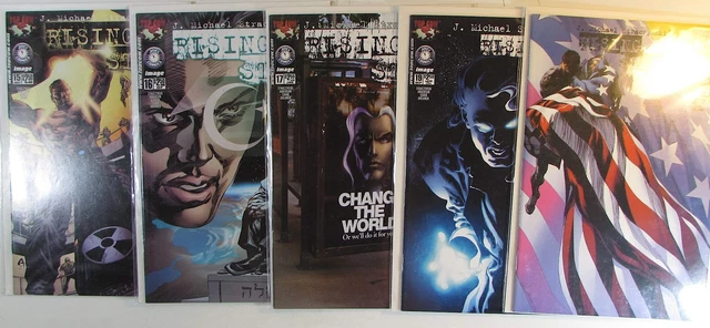 Rising Stars Lot of 5 #15,16,17,19,20 Top Cow Productions (2001) Comic Books