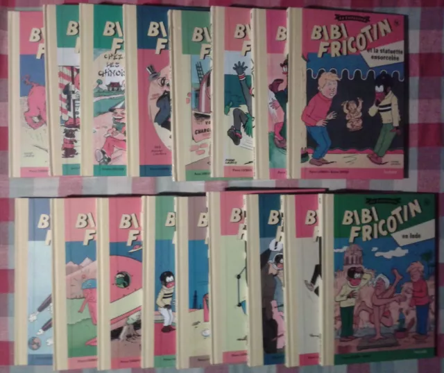 Lot de 17 BD ....Bibi Fricotin......Collection Hachette - Etat comme neuf.