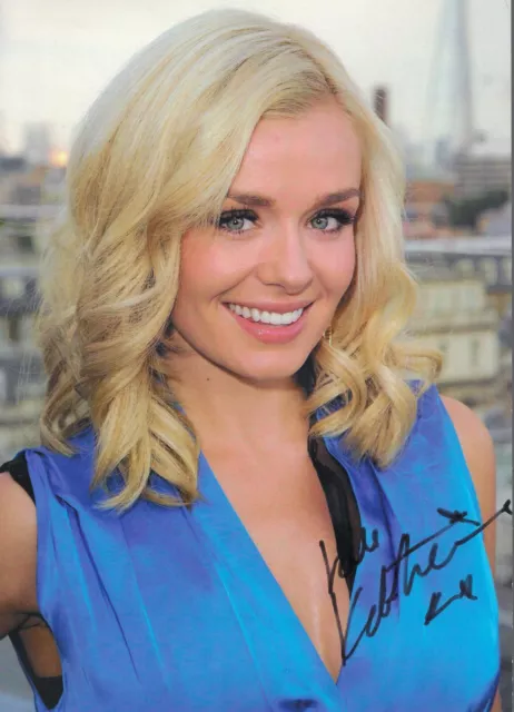 Katherine Jenkins - Welsh Messo-Soprano Singer  - Hand Signed 12X8 Photo