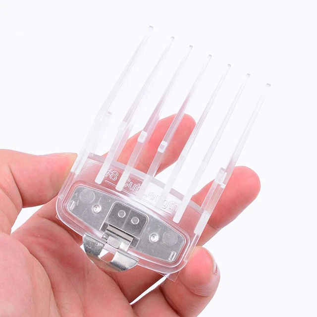 8Pcs Hair Clipper Limit Comb Guide Trimmer Guards Attachment Barber Universa LEI