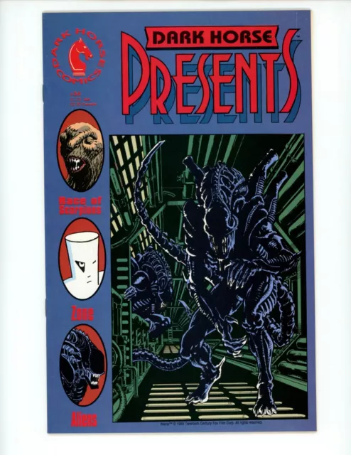 Dark Horse Presents #34 1989 VF- Randy Stradley Chris Warner Comic Book