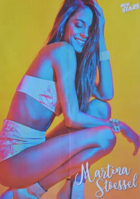 MARTINA STOESSEL - A2 Poster (XL - 42 x 55 cm) - Tini Clippings Fan Sammlung NEU