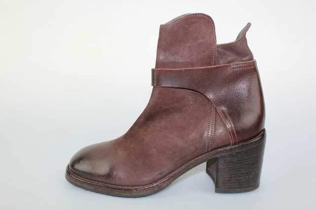 chaussures femme MOMA - 37 EU - bottines marron cuir DM711