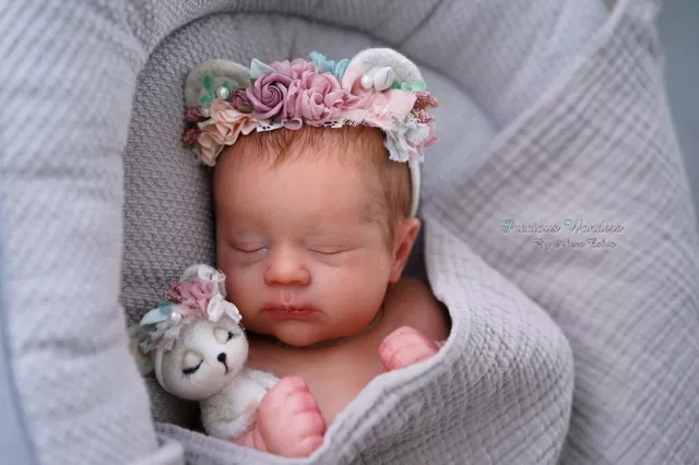 Autumn Sleeping *Realborn ~ 19.5" Vinyl Reborn Doll Kit/COA~ by Bountiful Baby