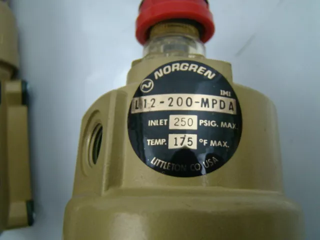 Norgren Lubricator 250 PSI 1/4" L12-200-MPDA