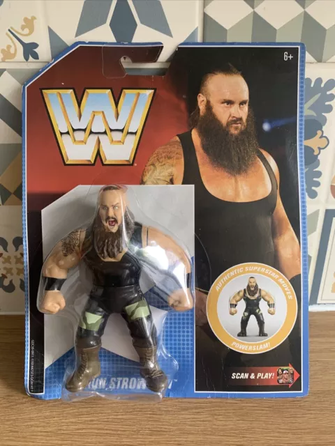 WWE Braun Strowman Retro series Mattel